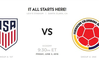 کوپا آمریکا 2016 | پیش بازی آمریکا - کلمبیا