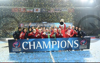 فوتسال زنان آسیا | ایران 1 - ژاپن 0 / بانوان ایرانی قهرمان آسیا شدند