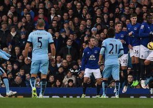 سمیر نصری|اورتون 1 - 1 منچستر سیتی / لیگ جزیره