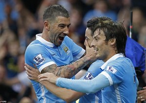 الکساندر کلاروف - داوید سیلوا|اورتون 0 - 2 منچستر سیتی / لیگ جزیره