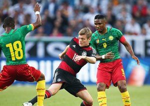 تونی کروس - ساموئل اتوئو|آلمان 2 - 2 کامرون / دیدار دوستانه