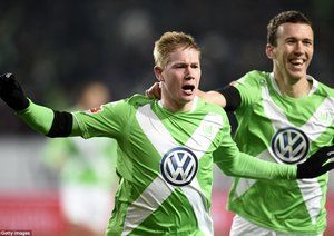 کوین دی بروین|وولفسبورگ 4 - 1 بایرن مونیخ