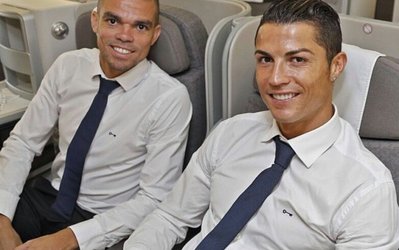 سوژه روز | کشتی گرفتن رونالدو و په په در تمرین!