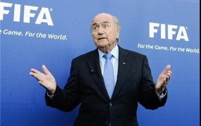 بلاتر: انگلیس بدشانس بود