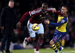 كيران گیبس|وستهام 1 - 2 آرسنال / لیگ جزیره