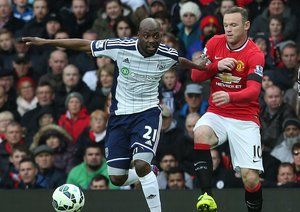 وین رونی|منچستر یونایتد 0 - 1 وست برومویچ / لیگ برتر