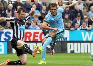 استوان یووتیچ|نیوکاسل 0-2 منچستر سیتی / لیگ جزیره