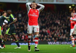 الکسیس سانچز|آرسنال 2 - 0 میدِلزبورو / جام حذفی