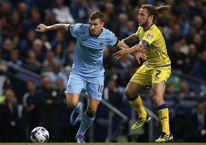 ادین ژکو|منچسترسیتی 7-0 شفیلد ونزدی  / جام اتحادیه