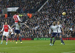 دنی ولبک|وست برومویچ 0 - 1 آرسنال / لیگ جزیره