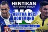 هرتابرلین 1 - 0 بوروسیا دورتموند/هفته پانزدهم بوندسلیگا/گل های بازی