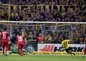 پیر امریک اوباميانگ|بوروسيا دورتموند 3 - 0 باير لوركوزن / بوندسلیگا / گزارش تصویری