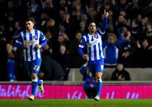 شادی بازیکنان برايتون