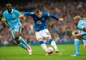 راس بارکلی|اورتون 0 - 2 منچستر سیتی / لیگ جزیره