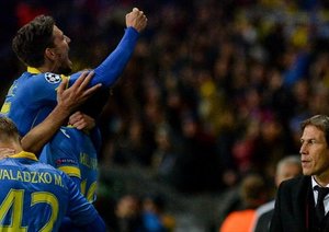 شادی بازیکنان بیت بوریسوف