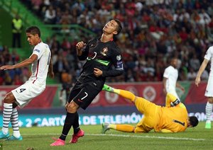 کریستیانو رونالدو|پرتغال 0 - 1 فرانسه / دیدار دوستانه