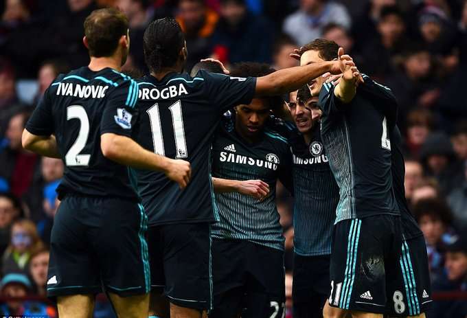 شادی بازیکنان چلسی