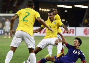 لوئیز گوستاوو|ژاپن 0-4 برزیل / دیدار دوستانه