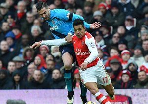 الکسیس سانچز|آرسنال 3 - 0 استوک سیتی / لیگ جزیره