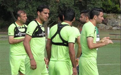 تیموریان، شجاعی و صادقی با تیم‌ملی تمرین کردند