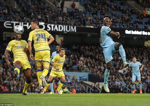 مانگولا|منچسترسیتی 7-0 شفیلد ونزدی  / جام اتحادیه