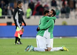 شادی بازیکنان ذوب آهن