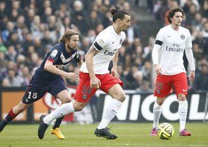 زلاتان ایبراهیموویچ|بوردو 3 - 2 پاریس سن ژرمن / لوشامپیونه