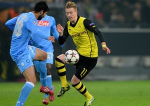 دورتموند 3-1 ناپولی / گروه F لیگ قهرمانان اروپا