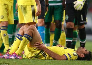 دیگو کاستا|اسپورنینگ لیسبون 0-1 چلسی / لیگ قهرمانان