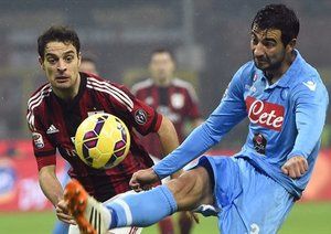 جياكومو بوناونتورا - رائول آلبیول|میلان 2 - 0 ناپولی / سری آ