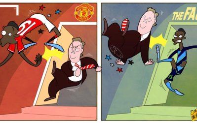 کاریکاتور روز | حذف شاگردان فان‌خال از FA Cup با گل بازیکن اسبق شیاطین‌سرخ