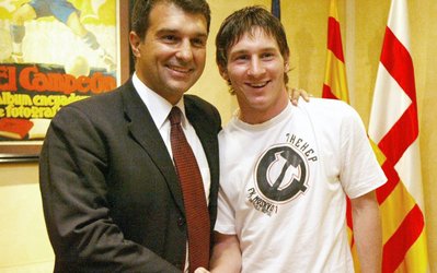 لاپورتا: مسی هرگز تقاضای «سر» مربی تیم را نخواهد کرد!