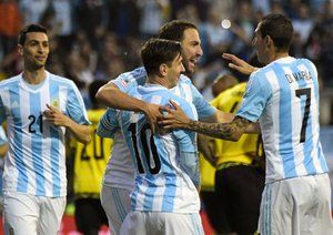 گونزالو ایگواین - مسی|آرژانتین 1 - 0 جامائیکا / کوپا آمریکا 2015