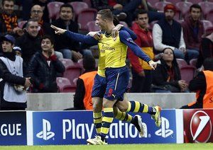 لوكاس پودولوسكي|گالاتاسراي 1 - 4 آرسنال / لیگ قهرمانان