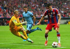 رابرت لواندوفسکی|بایرن مونیخ 1-0 منچستر سیتی / لیگ قهرمانان