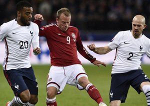 كريستوف جالِت|فرانسه 2 - 0 دانمارک / دیدار دوستانه