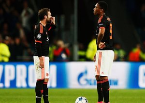 خوان ماتا - آنتونی مارتیال|پی. اس. وی آیندهوون 2 - 1 منچستر یونایتد / لیگ قهرمانان