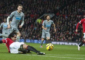 رادامل فالكائو|منچستر یونایتد 3 - 1 نیوکاسل / لیگ جزیره