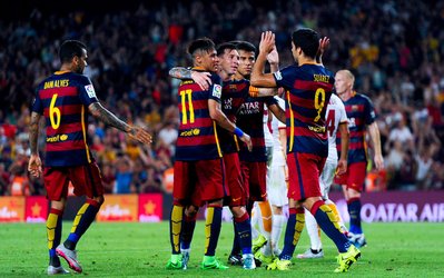 جام خوان گمپر | بارسلونا 3 - رم 0 / جام به میزبان رسید