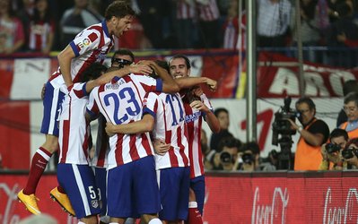 لالیگا | اتلتیکو مادرید 4 - سویا 0 / اتلتیکو سویا را درهم کوبید و در رده‌ی دوم جا گرفت