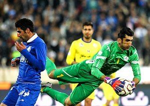 علی رضا  بیرانوند|استقلال تهران 0 - 1 نفت تهران / لیگ برتر