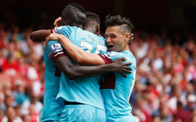 لیگ جزیره | آرسنال 0 - وستهام 2 / شاهکار چک برای ثبت نخستین شکست توپچی‌ها در اولین هفته + خلاصه بازی