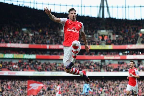 آرسنال 3 - 0 وست هام / هفته بیست و نهم لیگ برتر/گل های مسابقه