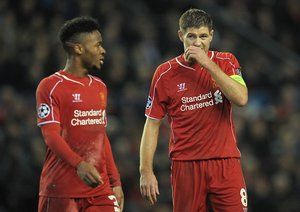 استیون جرارد - استرلینگ|لیورپول 1 - 1 بازل / لیگ قهرمانان