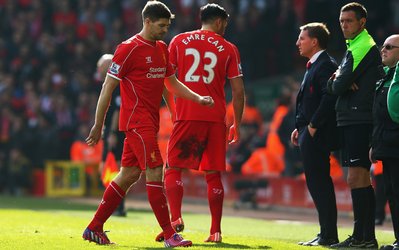 جرارد: شکست لیورپول تقصیر من بود / واکنش بدی به تکل هررا نشان دادم