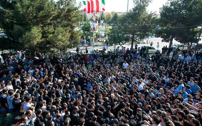 گزارش تصویری | بیت‌الله عباسپور در خاک آرام گرفت