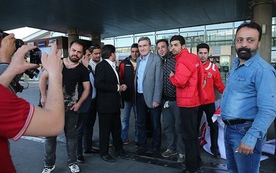 بازیکنان پرسپولیس منتظر ملاقات با برانکو