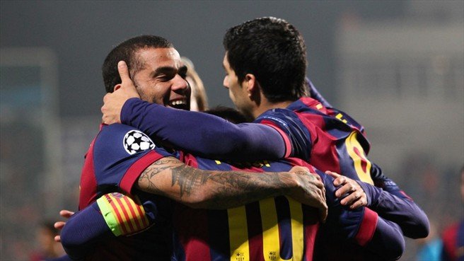 آپوئل 0 - 4 بارسلونا / لیگ قهرمانان