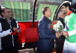 حمید درخشان - رضا حقیقی‌|پدیده مشهد 0 - 1 پرسپولیس تهران / لیگ برتر