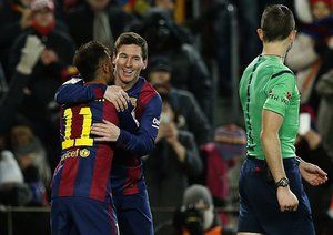 لیونل مسی - نیمار|بارسلونا 3 - 2 ویارئال / لالیگا